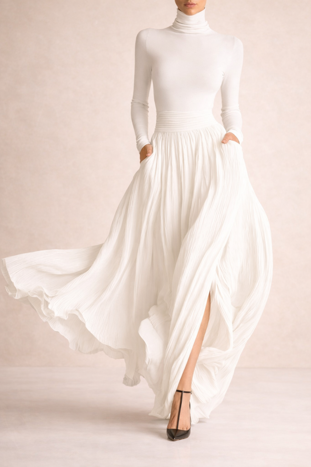 VIVIENNE | Nina - Zwierige Maxi Jurk