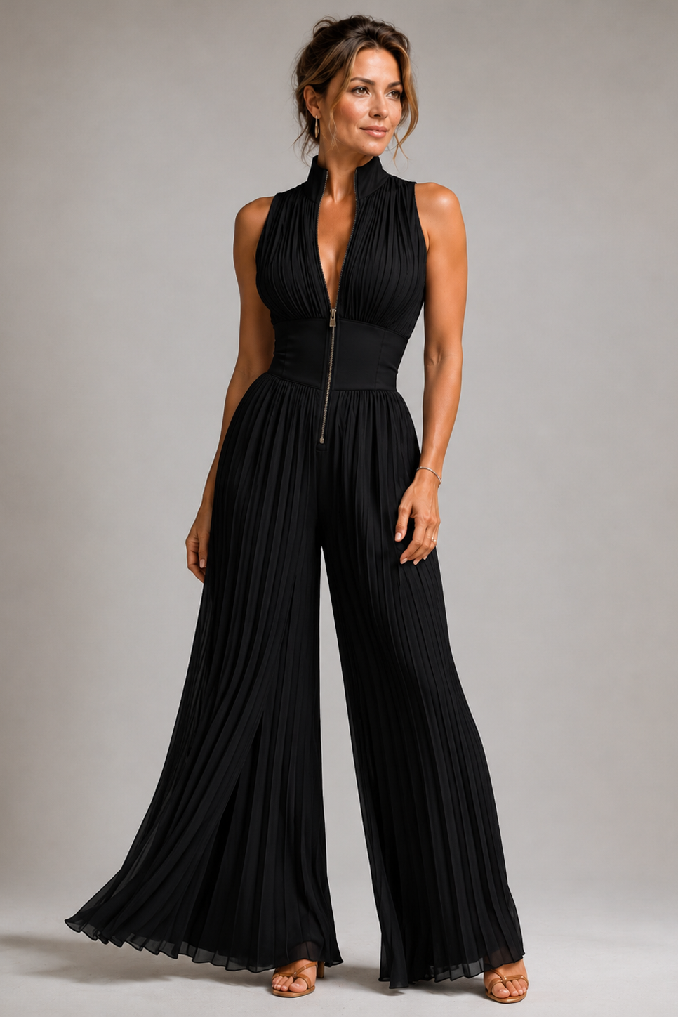 VIVIENNE | Ellen - Geplooide Jumpsuit
