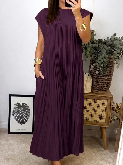 VIVIENNE | Béatrice - Geplooide Jurk