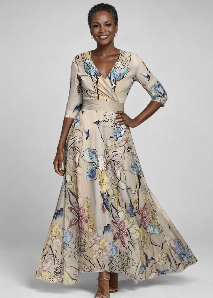 VIVIENNE | Denise - Bloemen Maxi Jurk