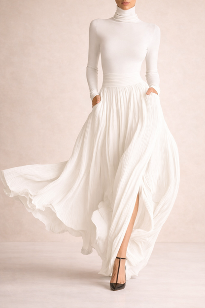 VIVIENNE | Nina - Zwierige Maxi Jurk