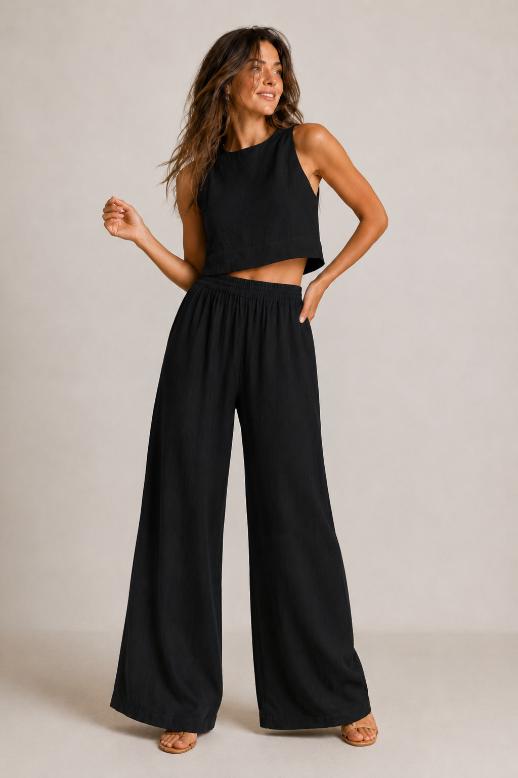 VIVIENNE | Noa - Katoenen Tweedelige Zomerset