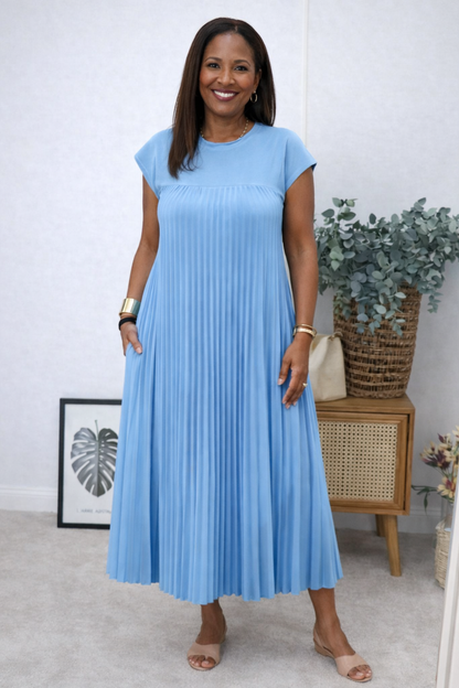 VIVIENNE | Béatrice - Geplooide Jurk