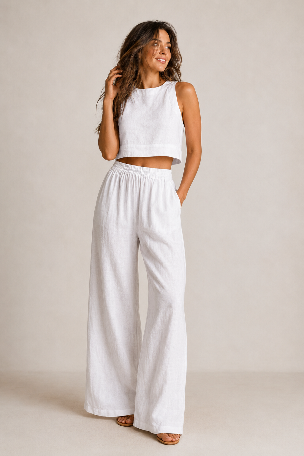 VIVIENNE | Noa - Katoenen Tweedelige Zomerset