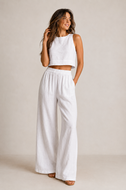 VIVIENNE | Noa - Katoenen Tweedelige Zomerset