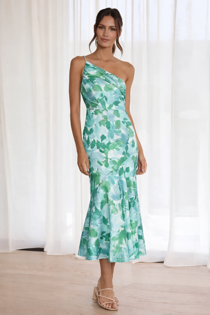 VIVIENNE | Selena - One-Shoulder Bloemenjurk