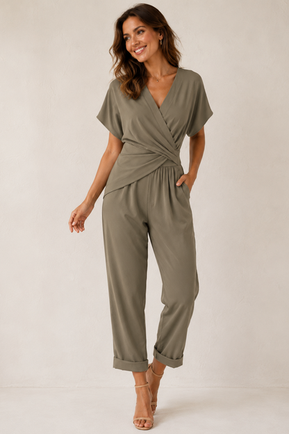 VIVIENNE | Milou - Overslag Jumpsuit