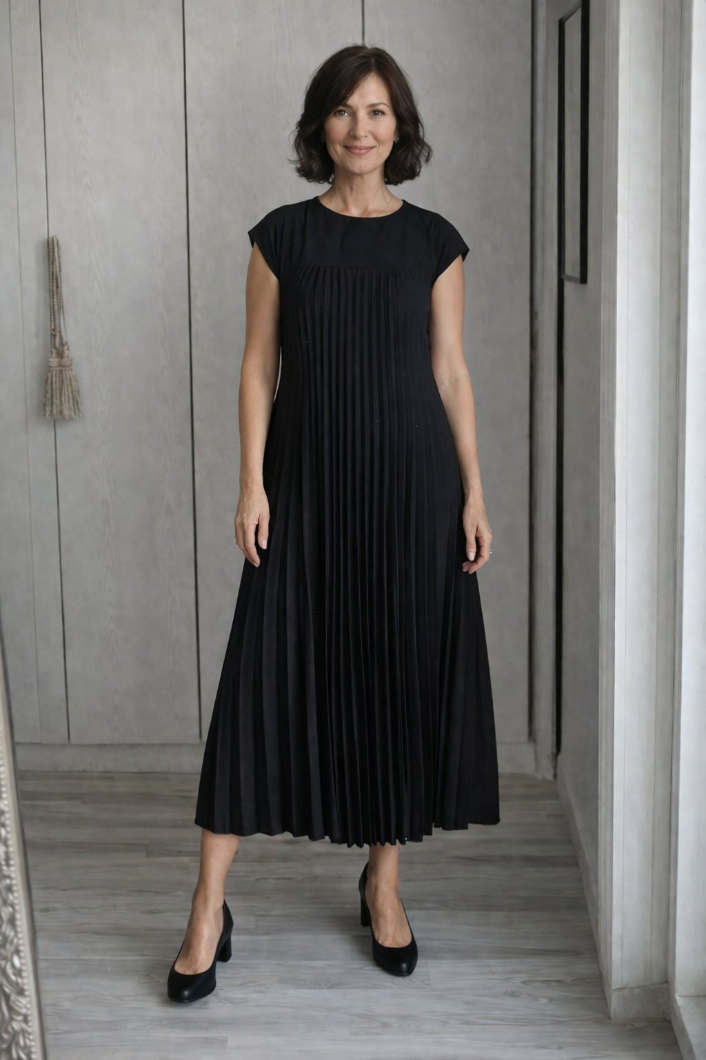 VIVIENNE | Béatrice - Geplooide Jurk