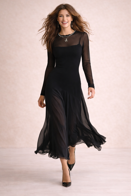 VIVIENNE | Mila - Losvallende Maxi Jurk