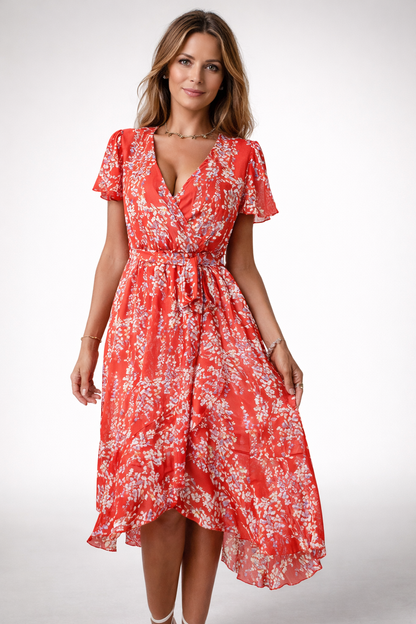 VIVIENNE | Emma - Midi Bloemenjurk