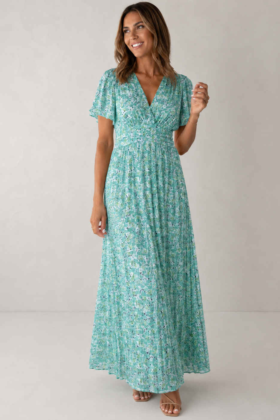 VIVIENNE | Daisy - Maxi Bloemen Jurk