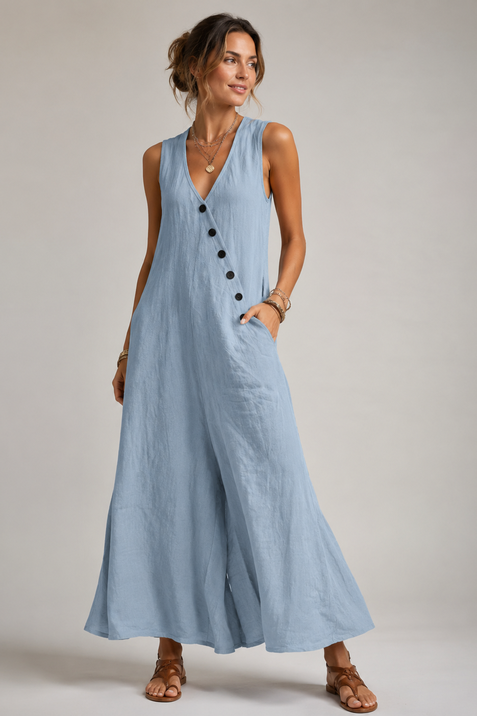 VIVIENNE | Linde - Maxi Jurk