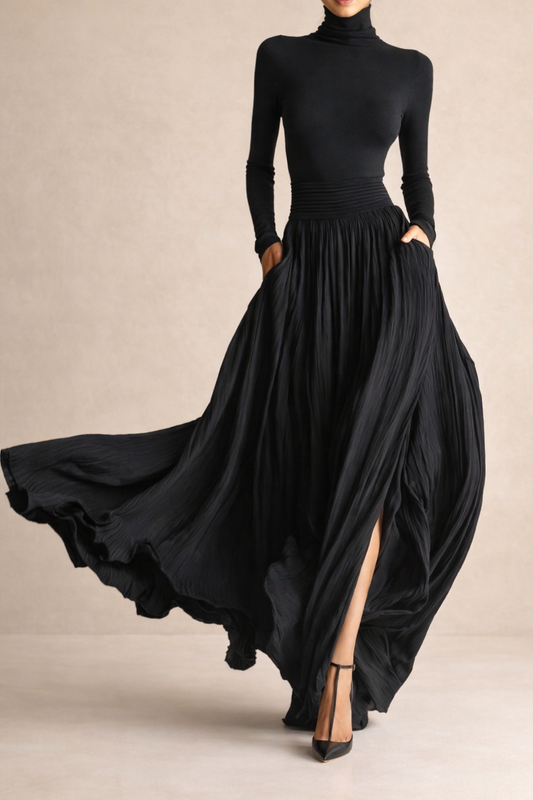 VIVIENNE | Nina - Zwierige Maxi Jurk