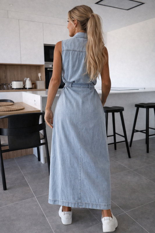 VIVIENNE | Mia - Denim Jurk