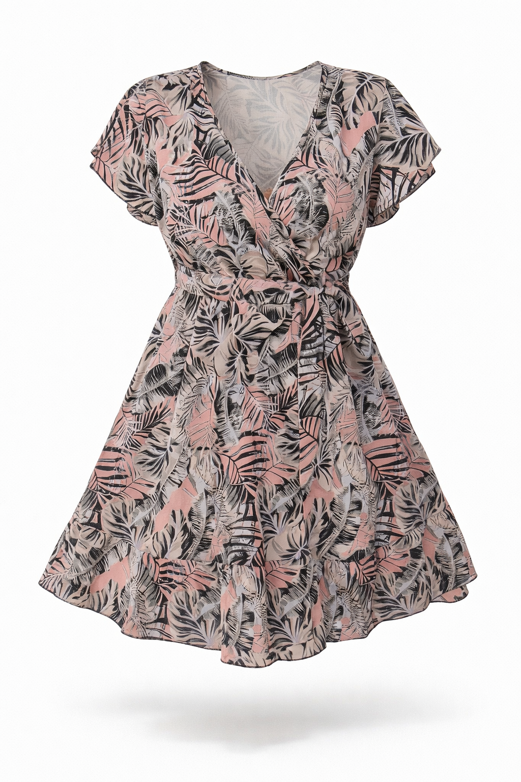 VIVIENNE | Rosalie - Los vallende jurk met print