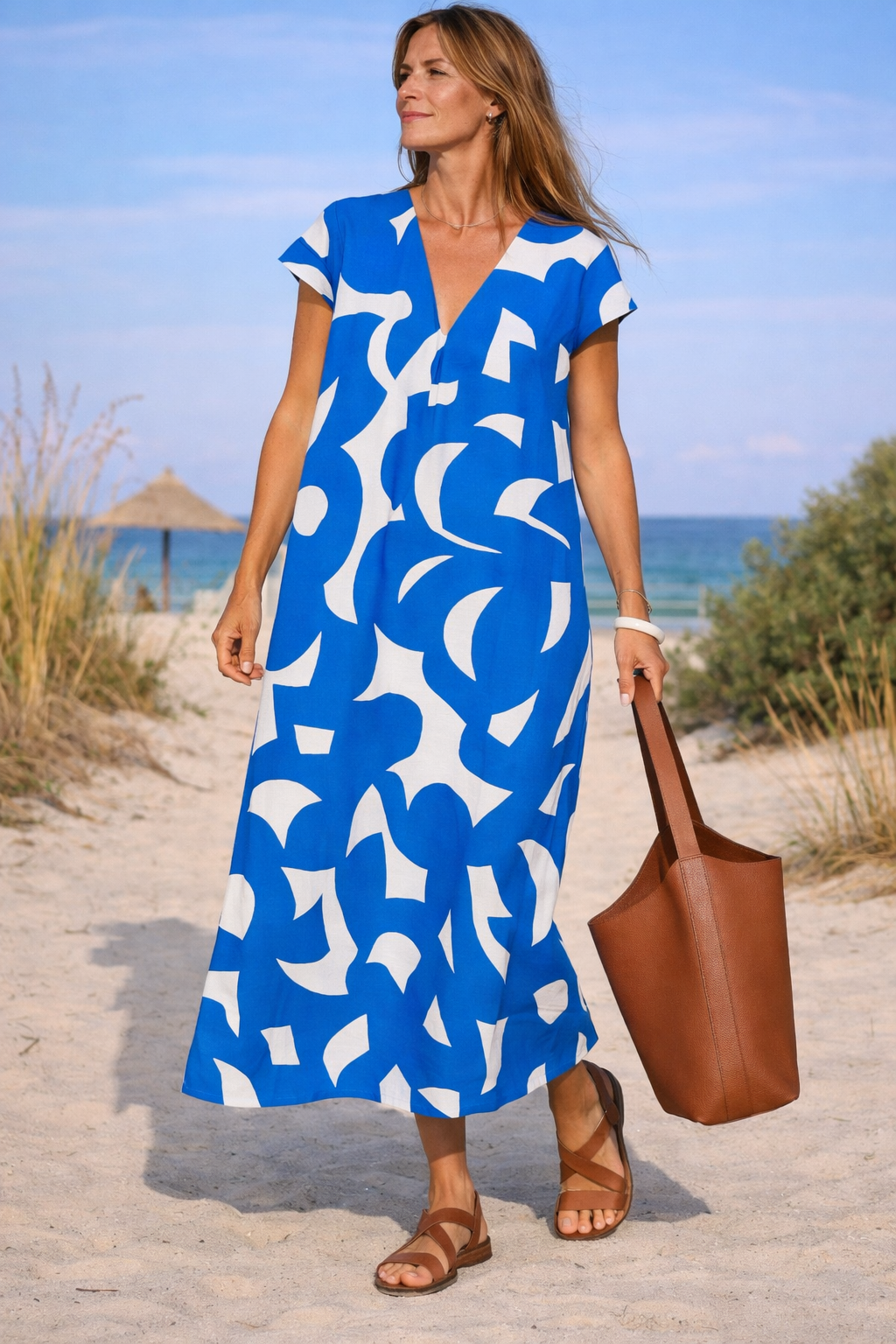 VIVIENNE | Tamara - Maxi Jurk met Print