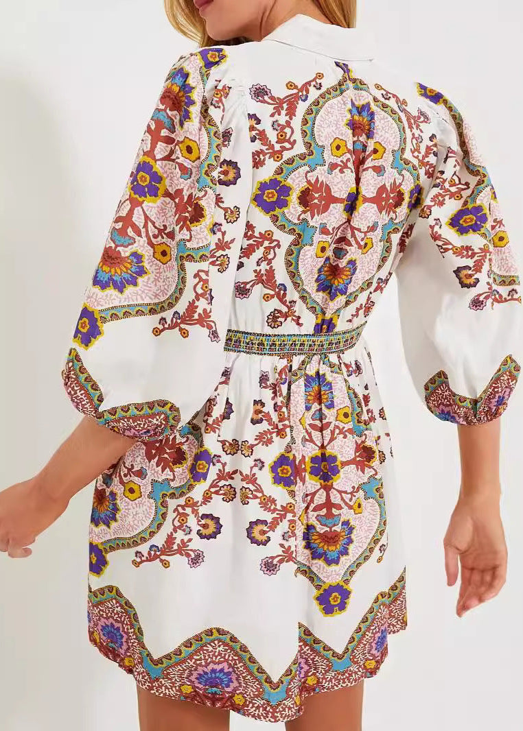 VIVIENNE | Romy - Elegante jurk met print