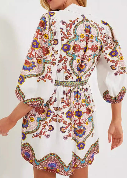 VIVIENNE | Romy - Elegante jurk met print