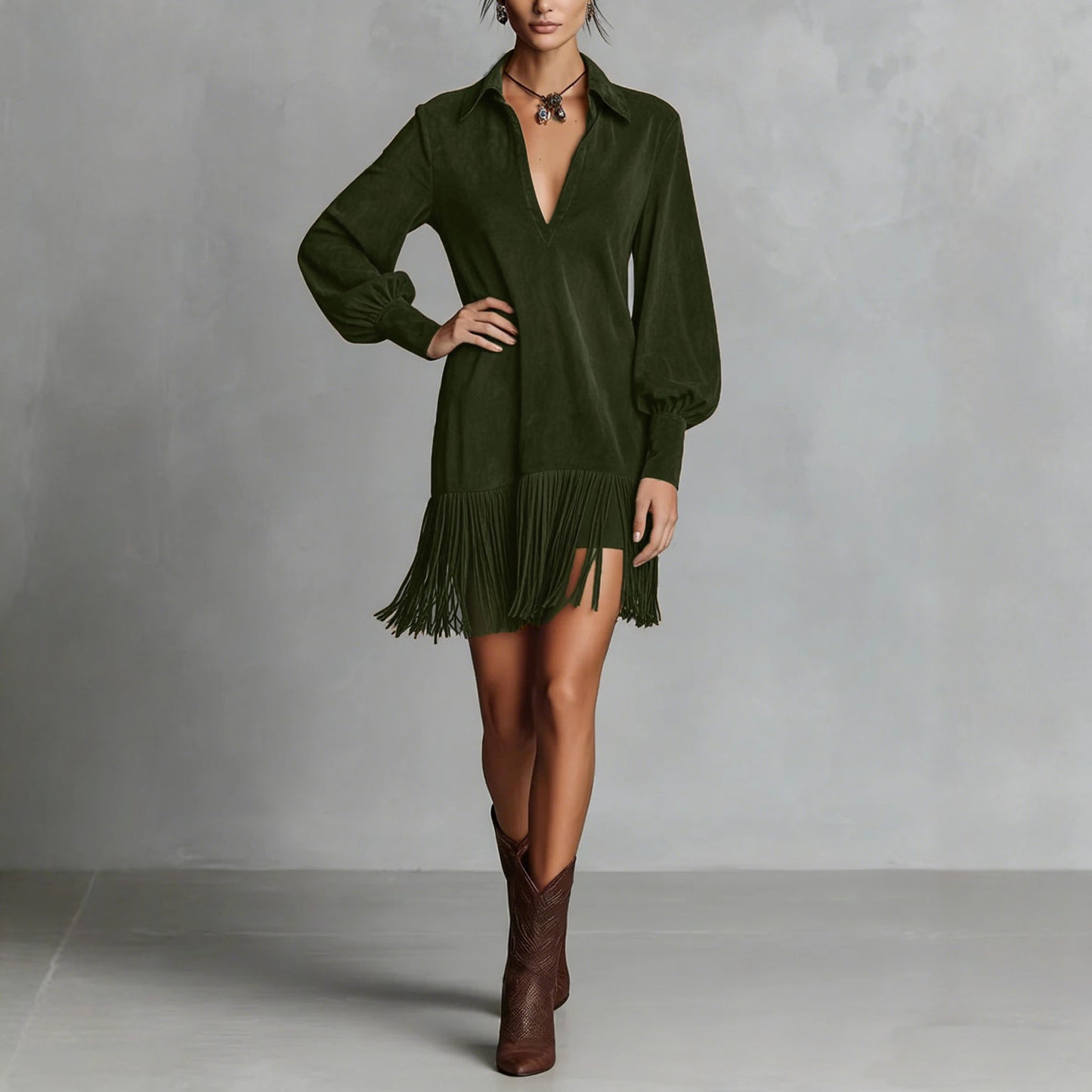 VIVIENNE | Feline - Franjes Jurk