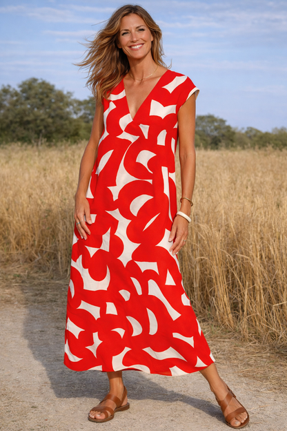 VIVIENNE | Tamara - Maxi Jurk met Print