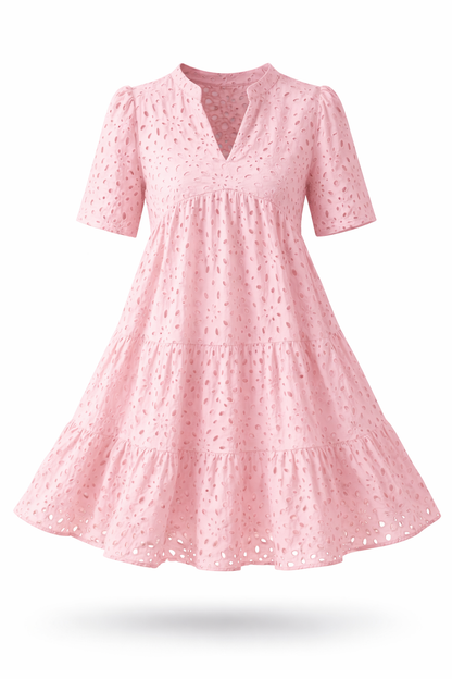 VIVIENNE | Fleur – Broderie Jurk