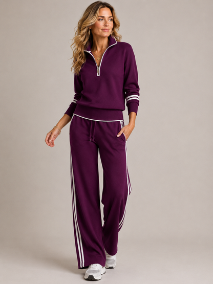 VIVIENNE | Selina - Zip Sweater Set