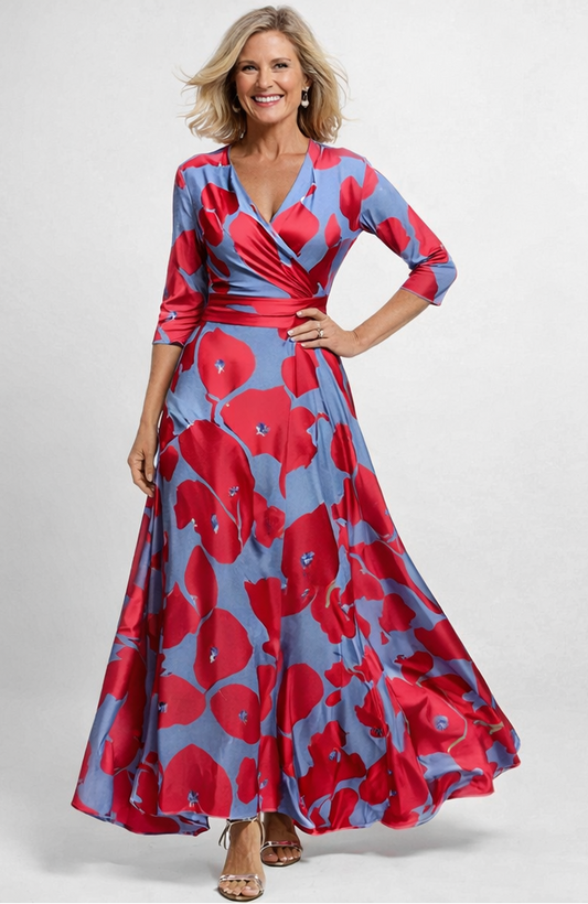 VIVIENNE | Denise - Bloemen Maxi Jurk