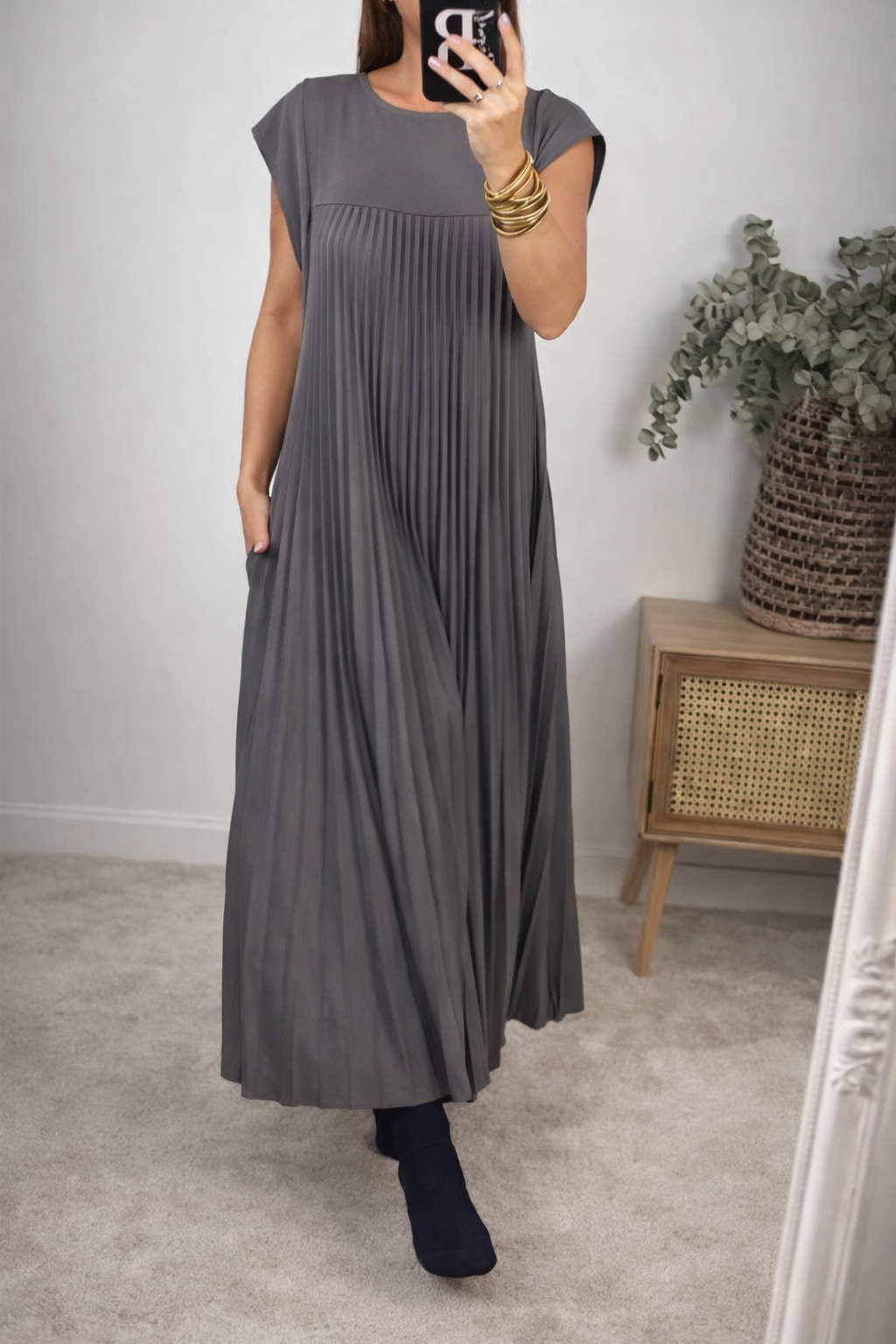 VIVIENNE | Béatrice - Geplooide Jurk