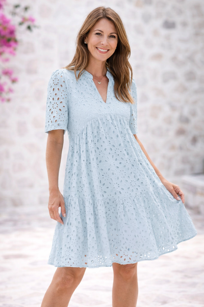 VIVIENNE | Fleur – Broderie Jurk