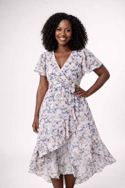 VIVIENNE | Emma - Midi Bloemenjurk