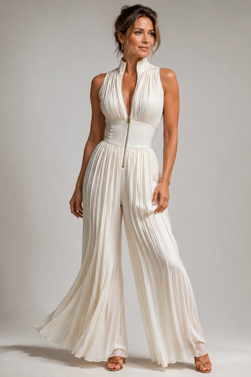 VIVIENNE | Ellen - Geplooide Jumpsuit