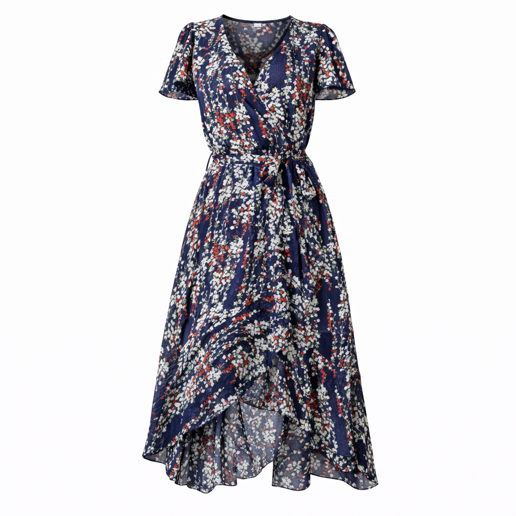 VIVIENNE | Emma - Midi Bloemenjurk