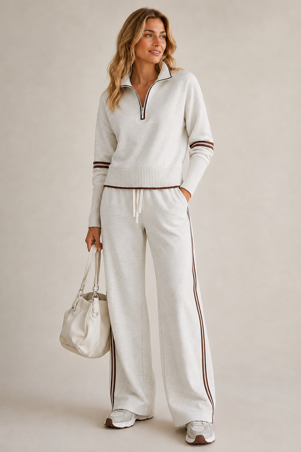 VIVIENNE | Selina - Zip Sweater Set