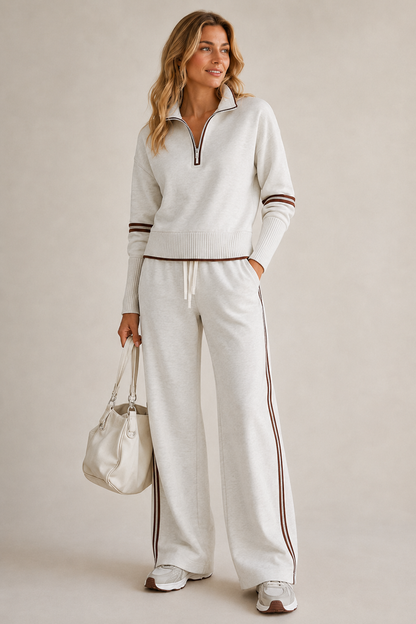 VIVIENNE | Selina - Zip Sweater Set