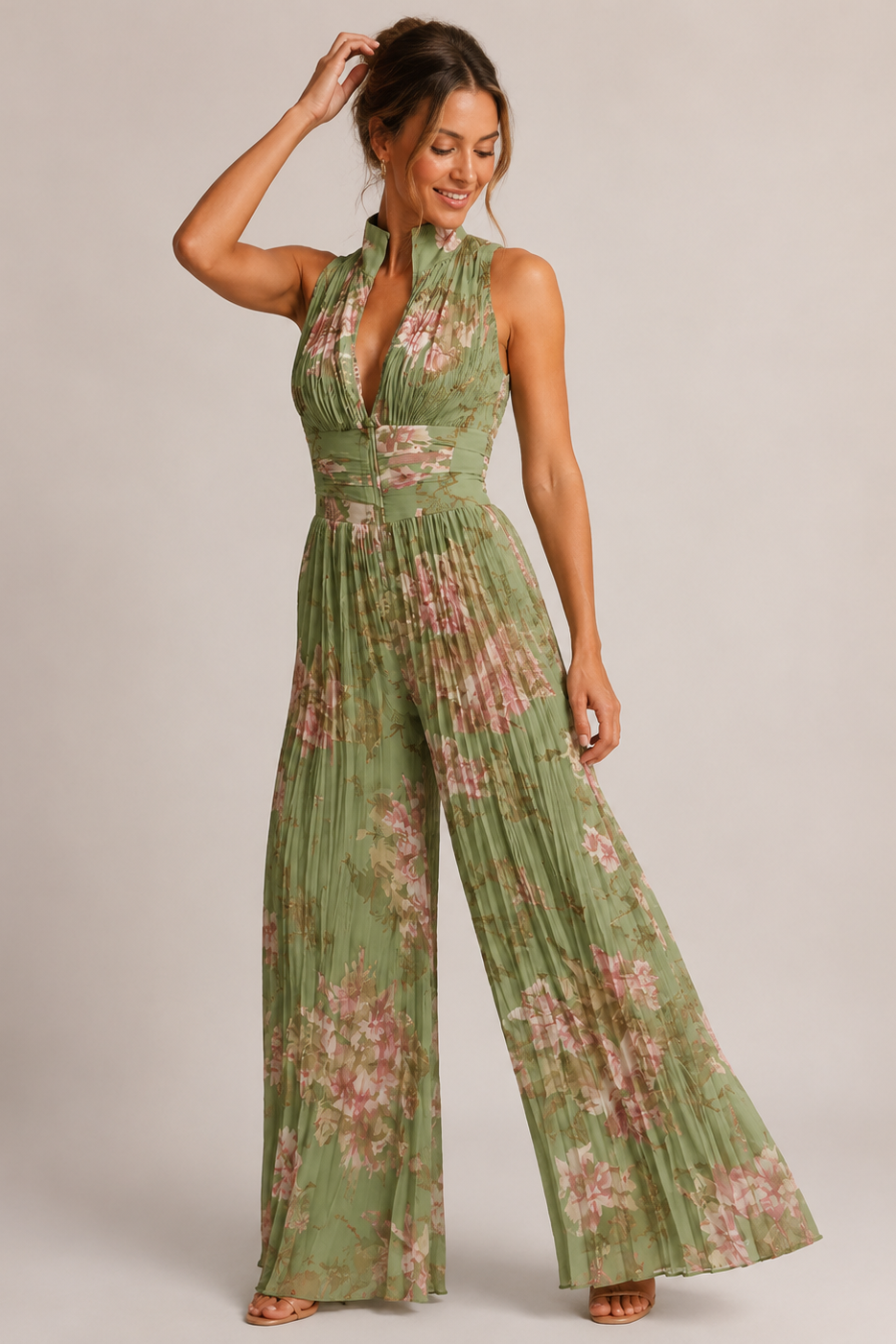VIVIENNE | Ellen - Geplooide Jumpsuit